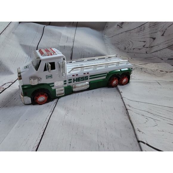 2014 Hess Large Flatbed Truck Gasoline Collectible 13" Vehicle Toy READ - Picture 6 of 8